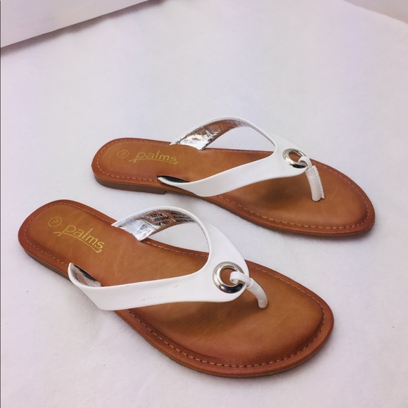 Palms Shoes - Palms White Sandals
